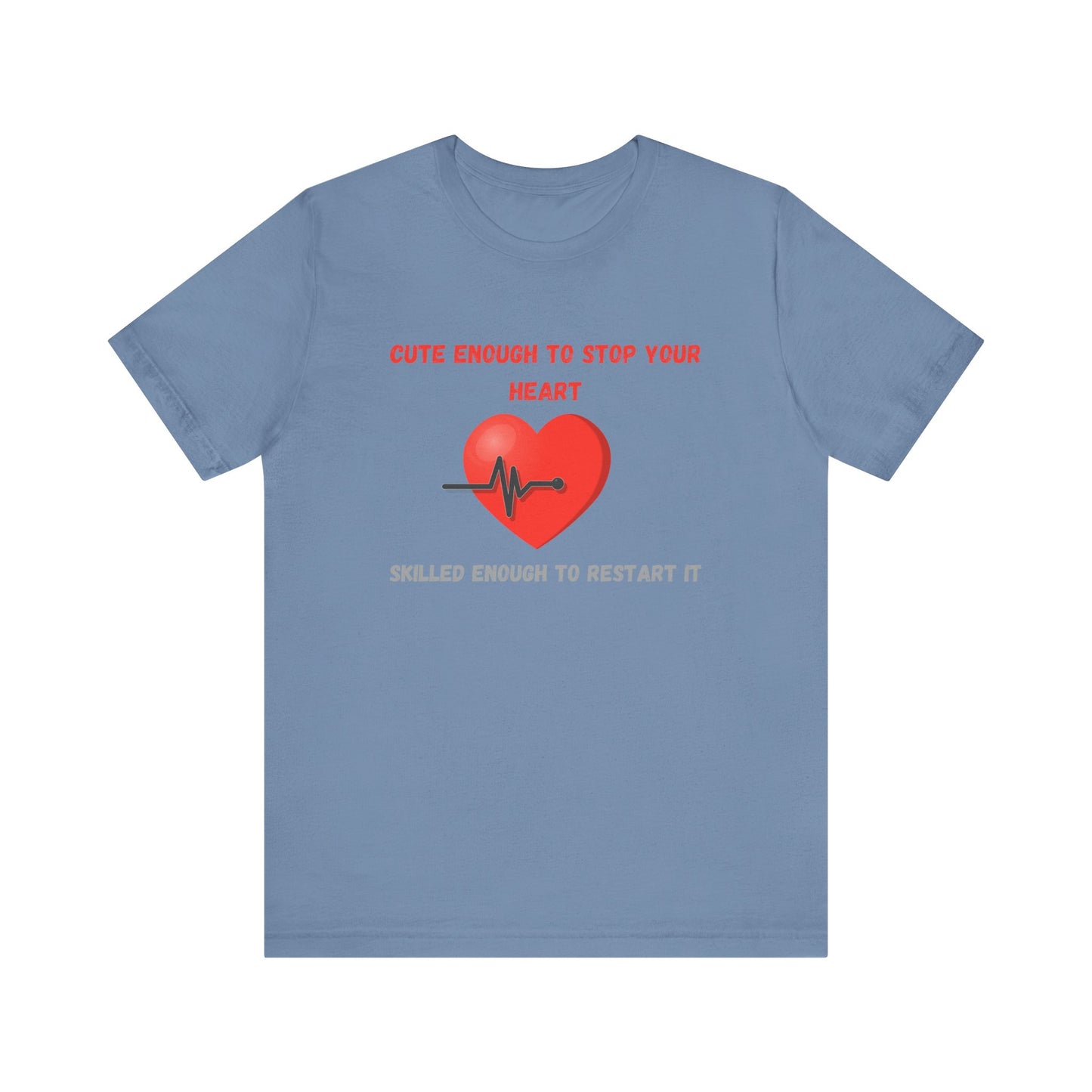 Cute Heart Restart Unisex Tee