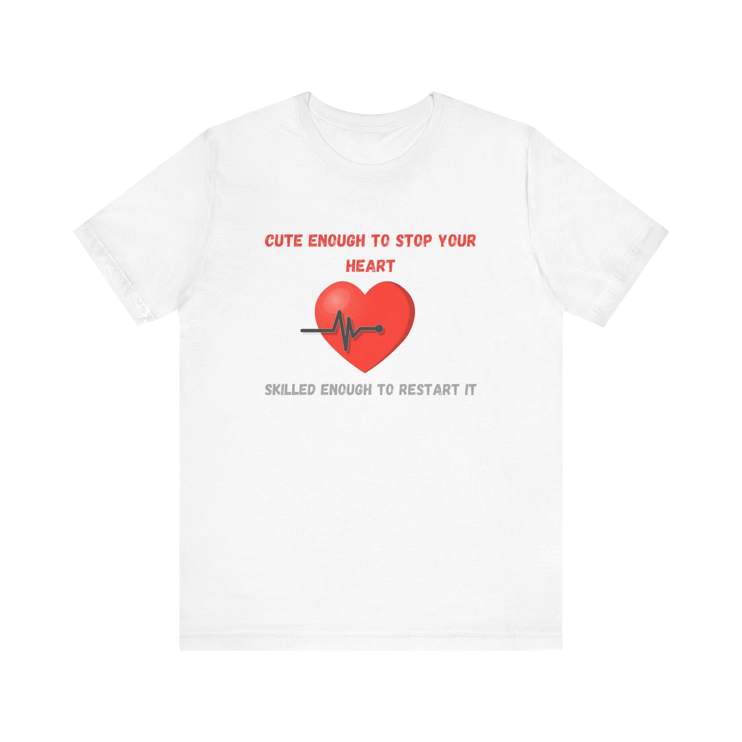 Cute Heart Restart Unisex Tee