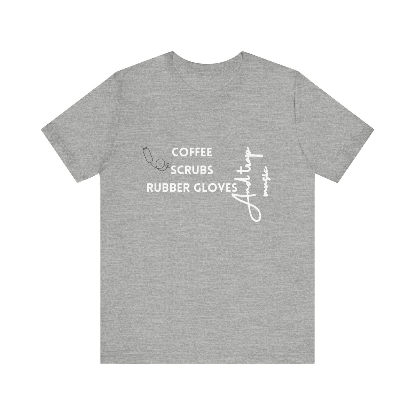Medical Professional Unisex Tee - Coffee Scrubs & Trap Music Design
