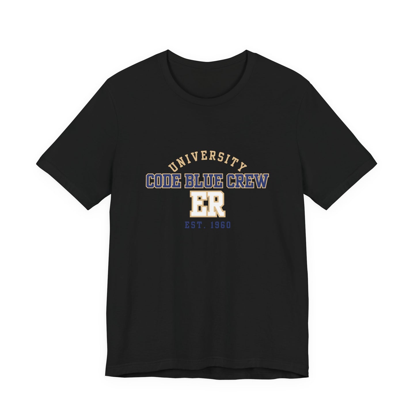 Medical Professional T-Shirt - Code Blue Crew for ER Physicians/Nurses