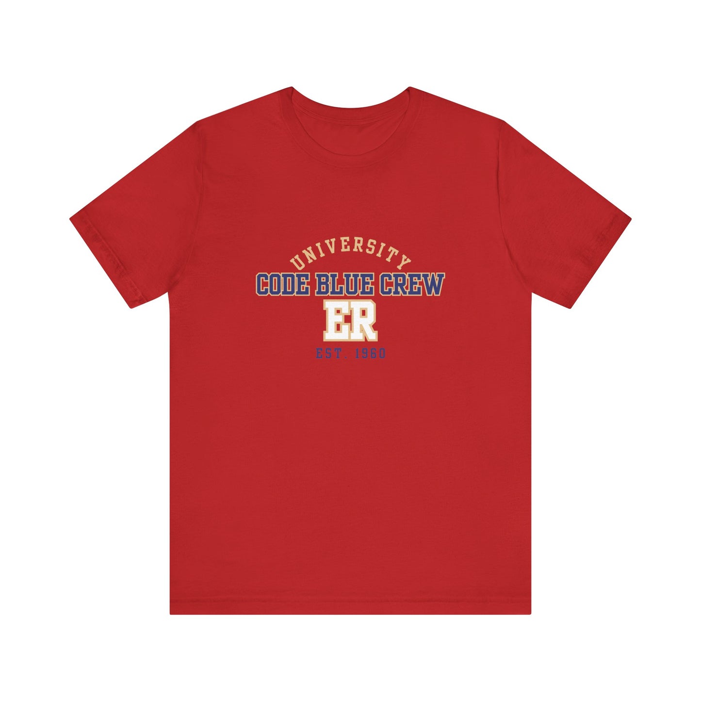 Medical Professional T-Shirt - Code Blue Crew for ER Physicians/Nurses