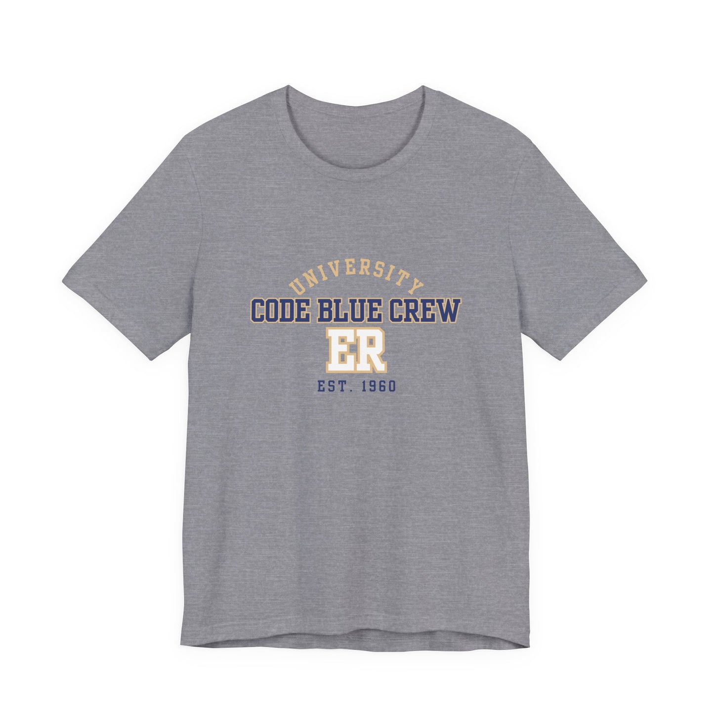 Medical Professional T-Shirt - Code Blue Crew for ER Physicians/Nurses