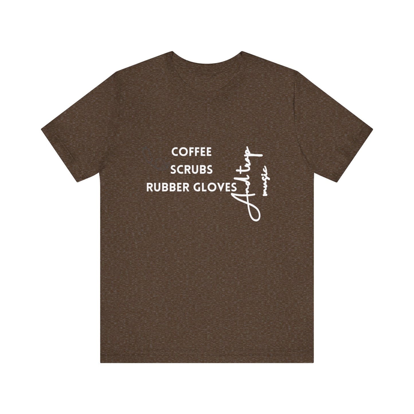Medical Professional Unisex Tee - Coffee Scrubs & Trap Music Design
