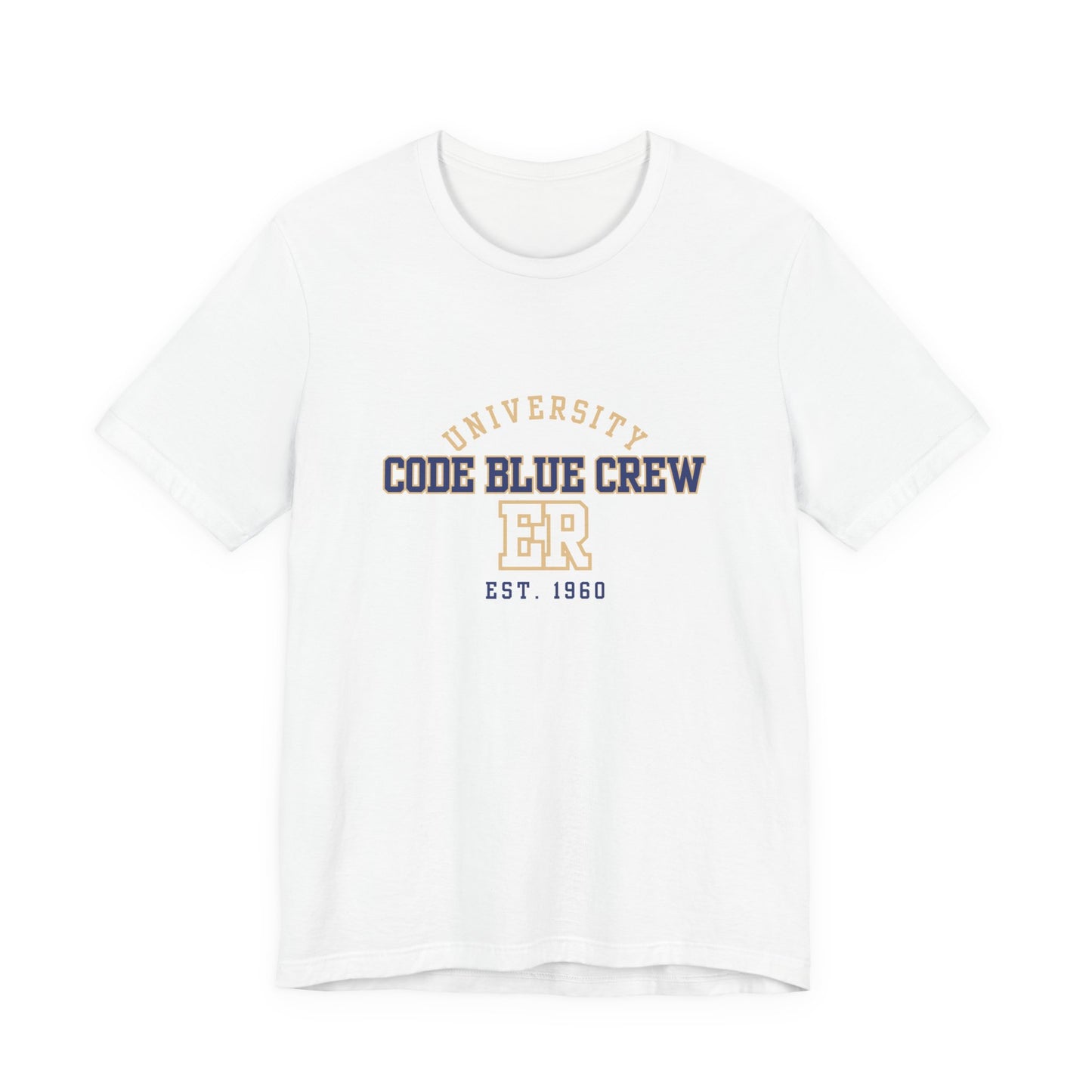 Medical Professional T-Shirt - Code Blue Crew for ER Physicians/Nurses