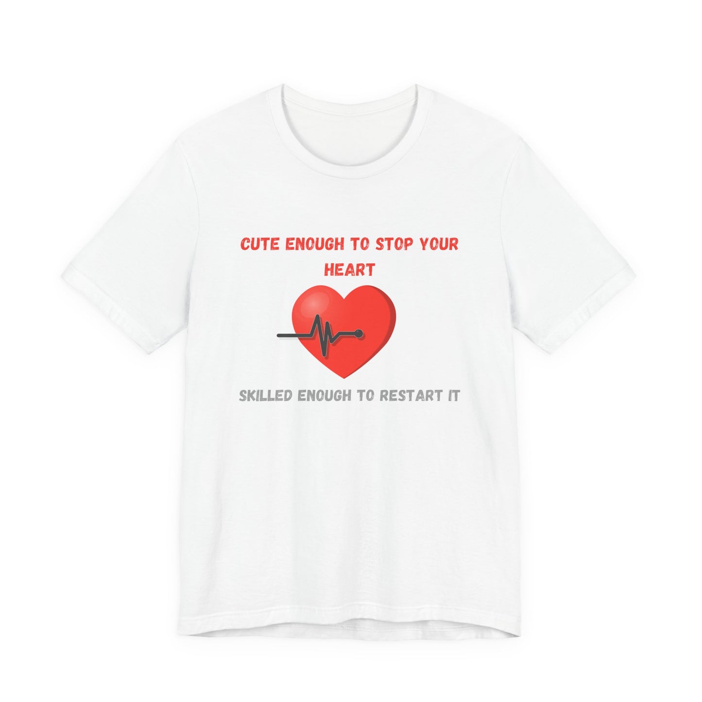 Cute Heart Restart Unisex Tee