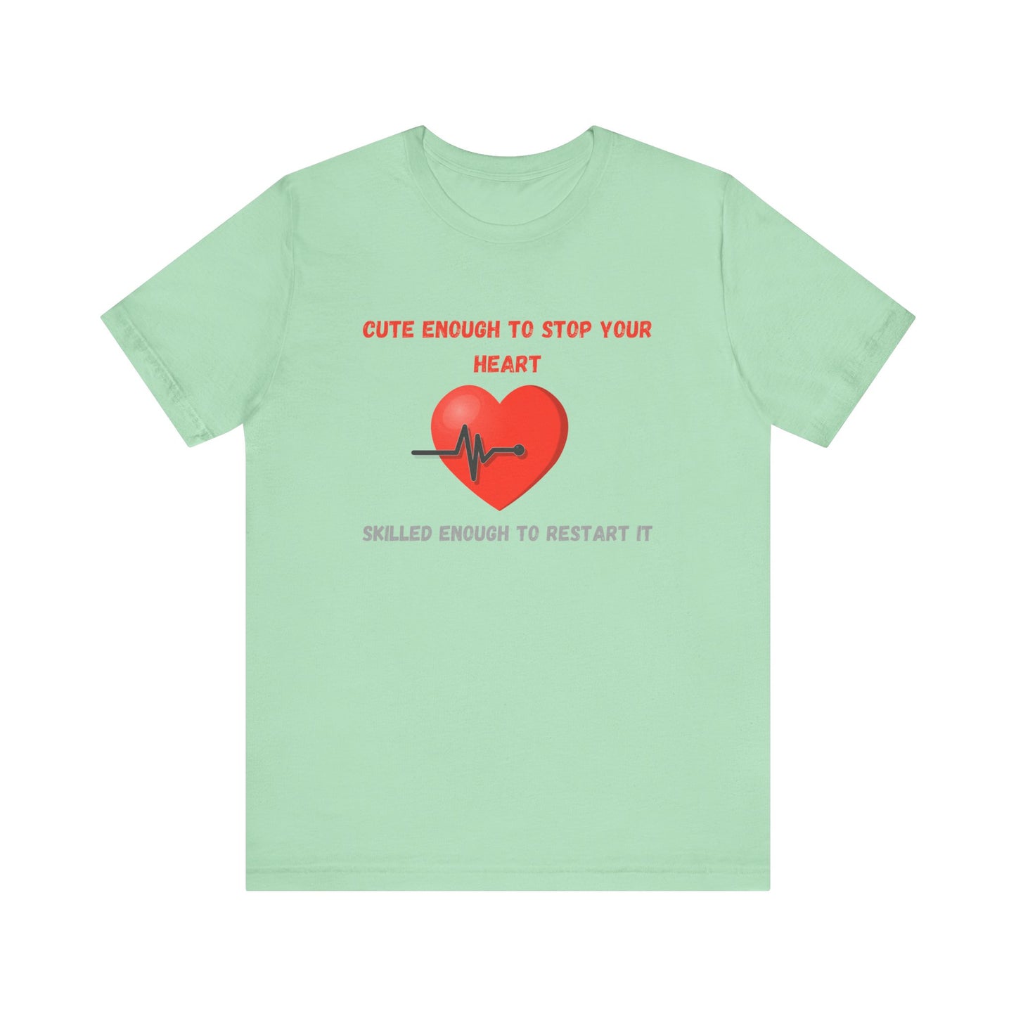 Cute Heart Restart Unisex Tee