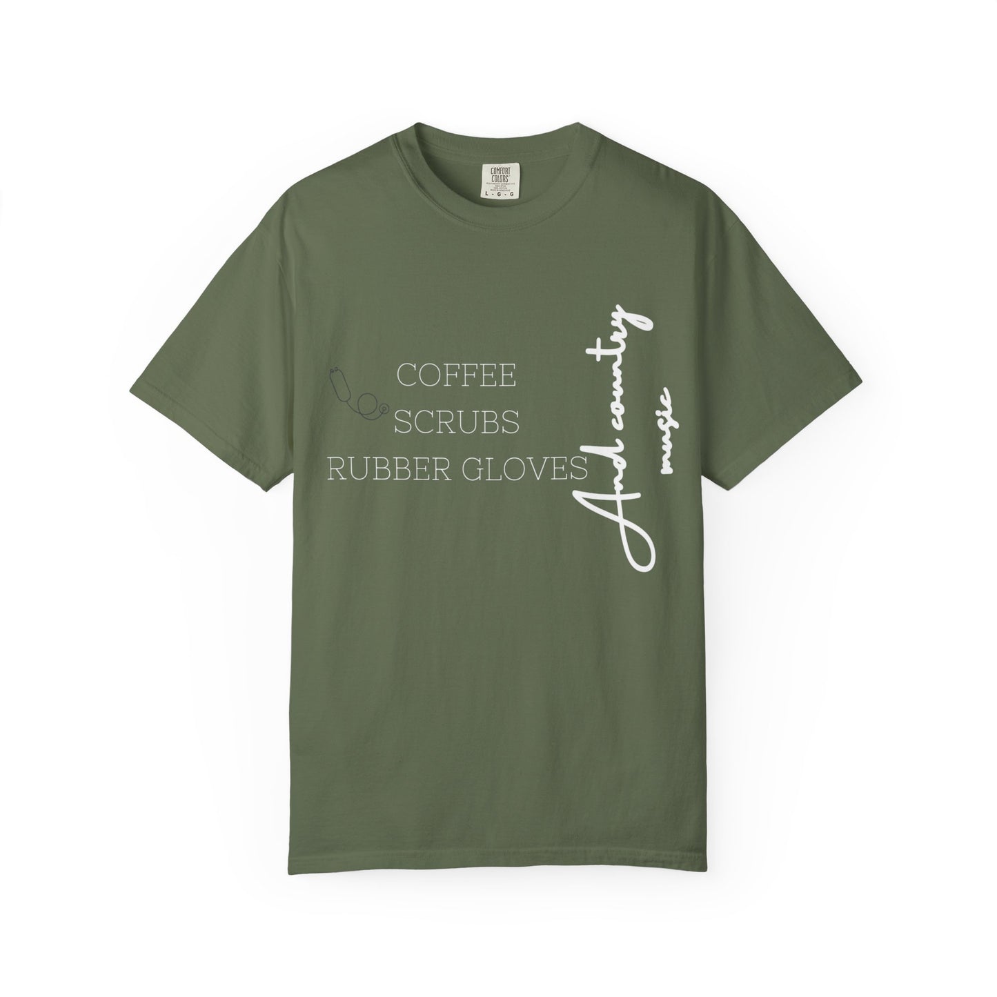Coffee Scrubs Country Music T-shirt