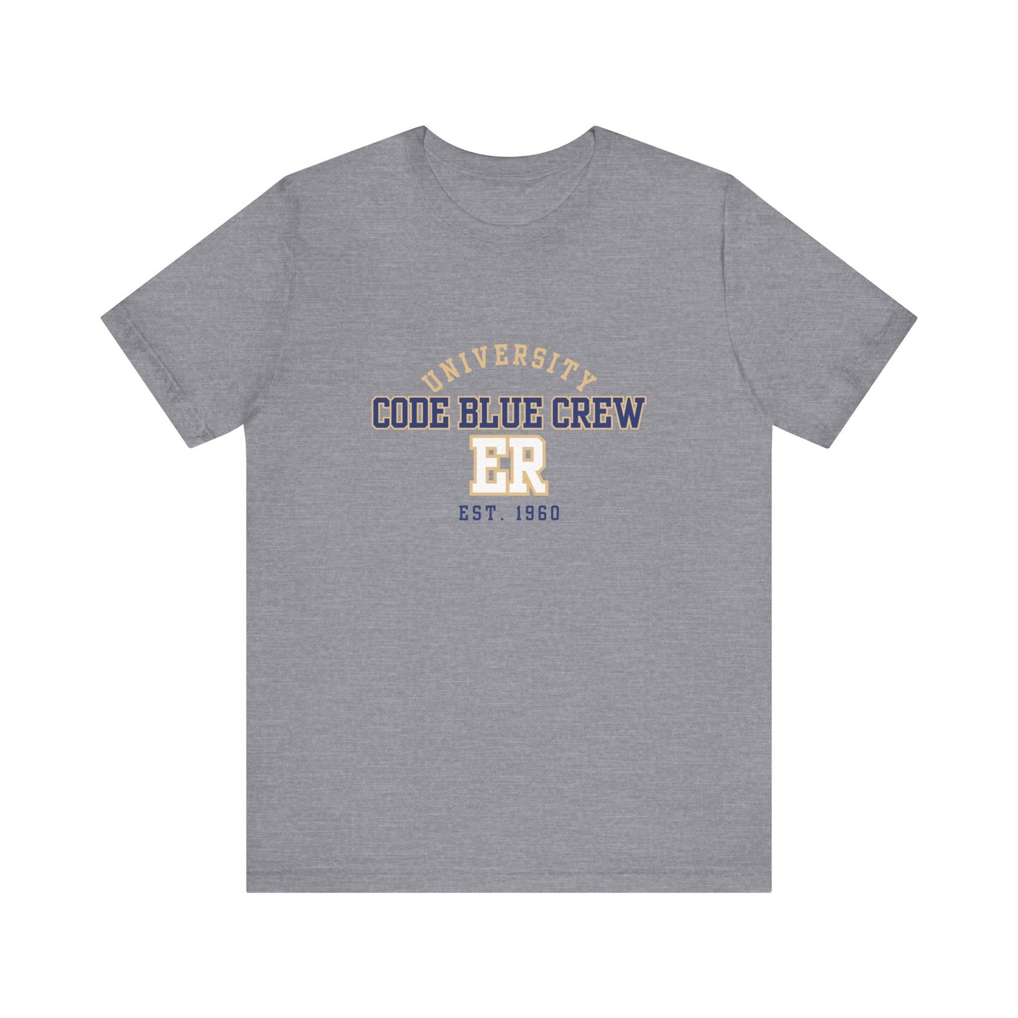 Medical Professional T-Shirt - Code Blue Crew for ER Physicians/Nurses
