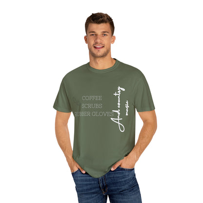 Coffee Scrubs Country Music T-shirt