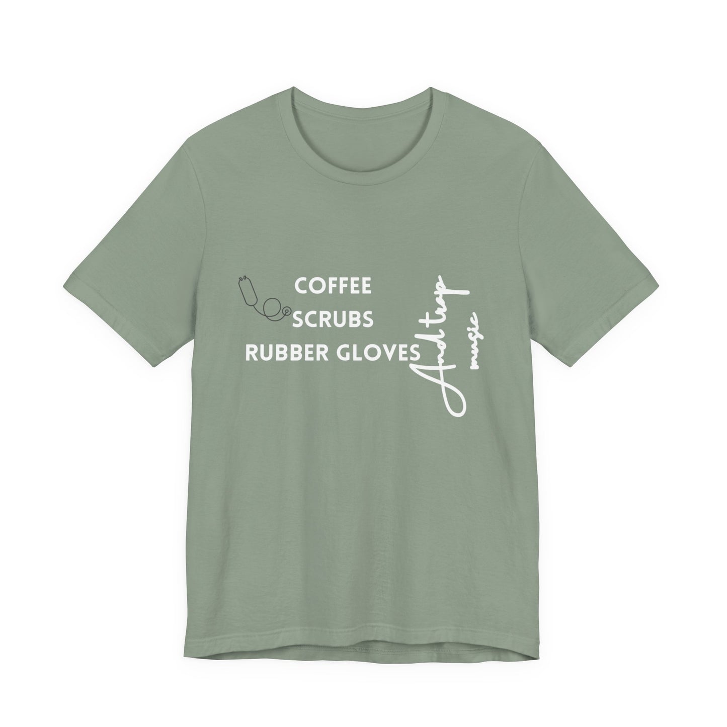 Medical Professional Unisex Tee - Coffee Scrubs & Trap Music Design