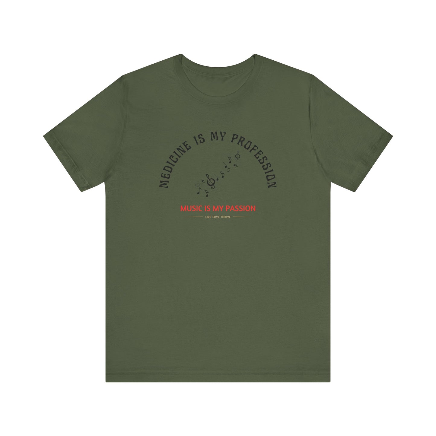 Music Loving Medical Professional Unisex Tee