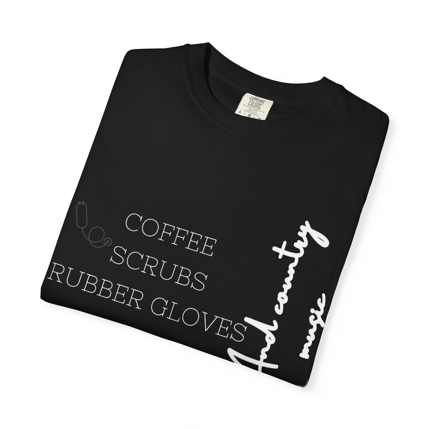 Coffee Scrubs Country Music T-shirt