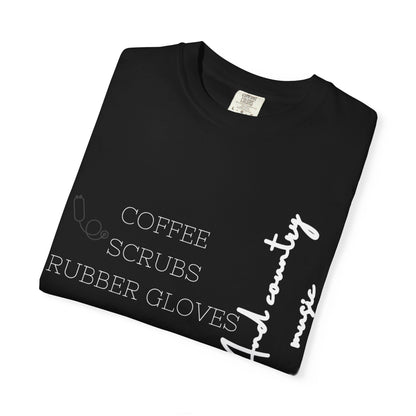 Coffee Scrubs Country Music T-shirt