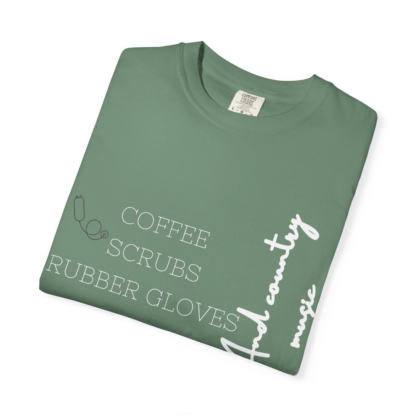 Coffee Scrubs Country Music T-shirt