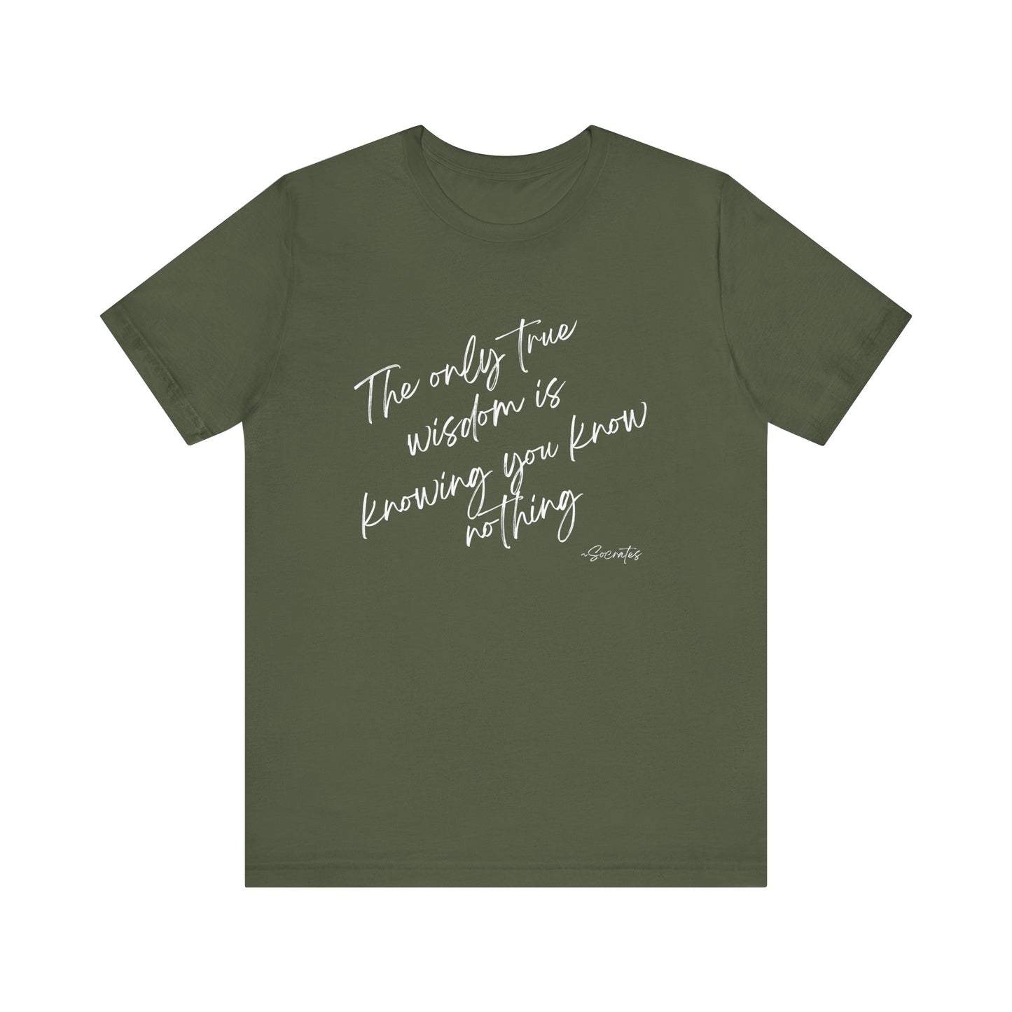 Wisdom Quote Unisex Tee