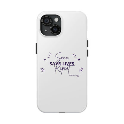 Phone Case - Scan Save Lives for Radiology