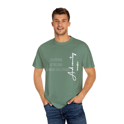 Coffee Scrubs Country Music T-shirt
