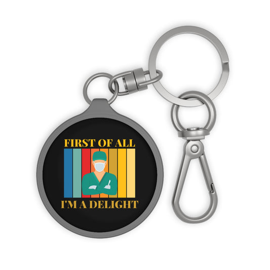 Playful Keyring Tag for Medical Professionals - Perfect Gift for Nurses, Medical Staff, or Caregivers! Unique Accessory, Fun Keychain, [...]