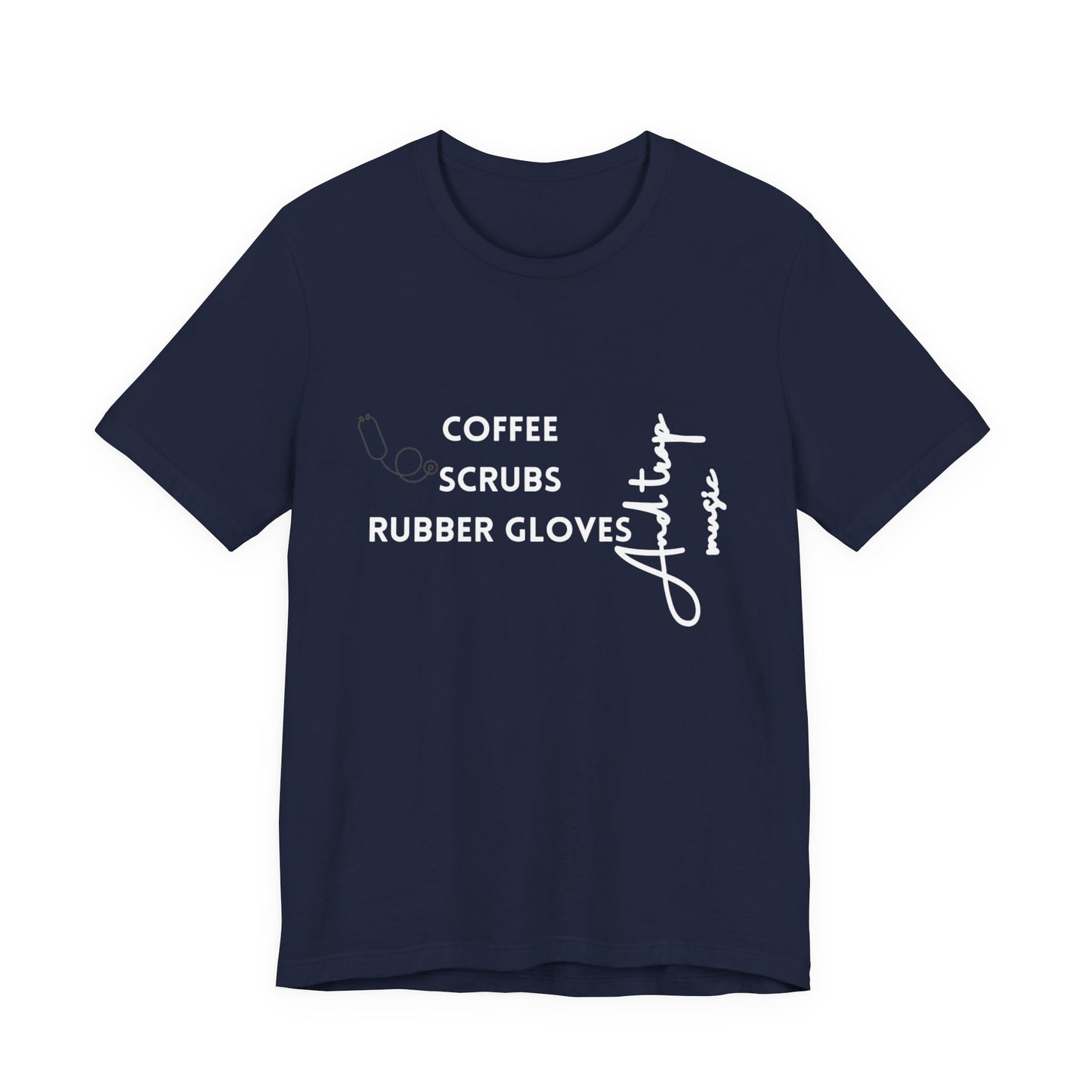 Medical Professional Unisex Tee - Coffee Scrubs & Trap Music Design