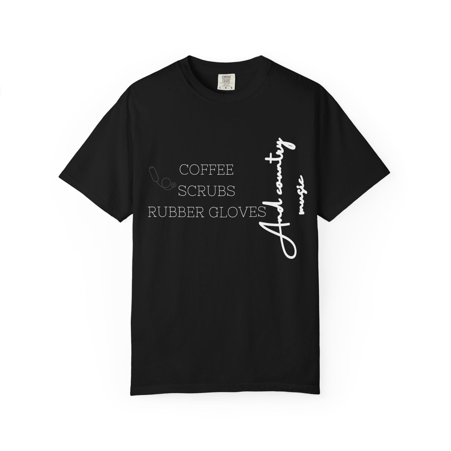 Coffee Scrubs Country Music T-shirt