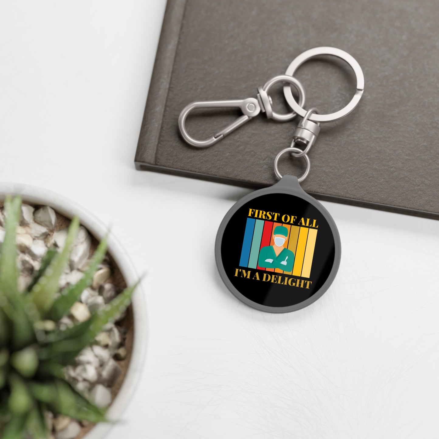 Keyring Tag for Medical Professionals