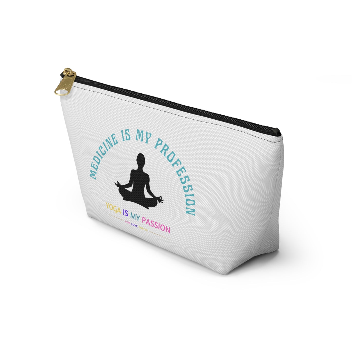 Yoga & Medicine Accessory Pouch - Perfect for Professionals, Yoga Lovers, Gifts, Travel, Organization