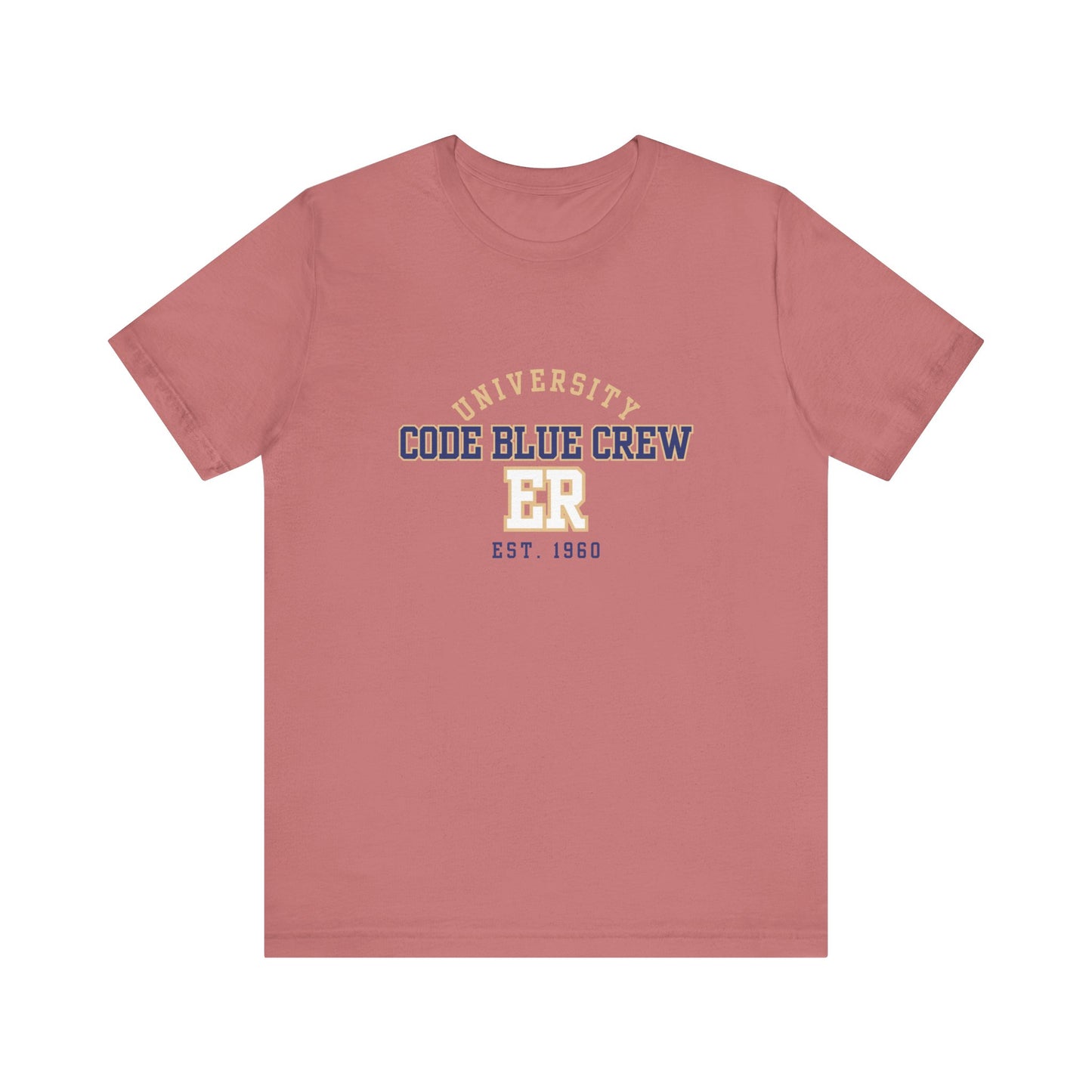 Medical Professional T-Shirt - Code Blue Crew for ER Physicians/Nurses