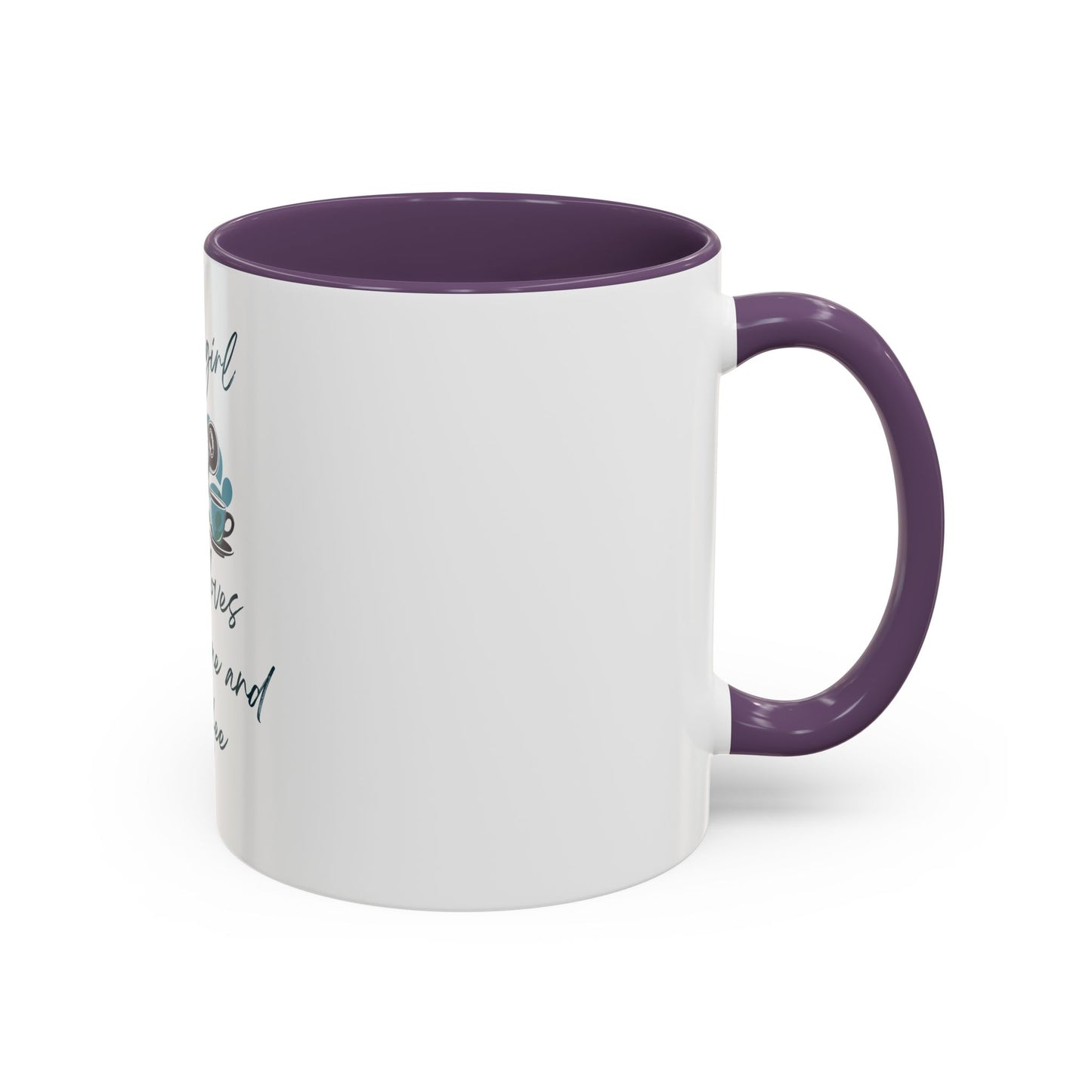 Just a Girl Who Loves Medicine and Coffee Mug, Fun Gift for Nurses, Doctor's Office Decor, Medicine Lover's Cup, Coffee Addict Mug