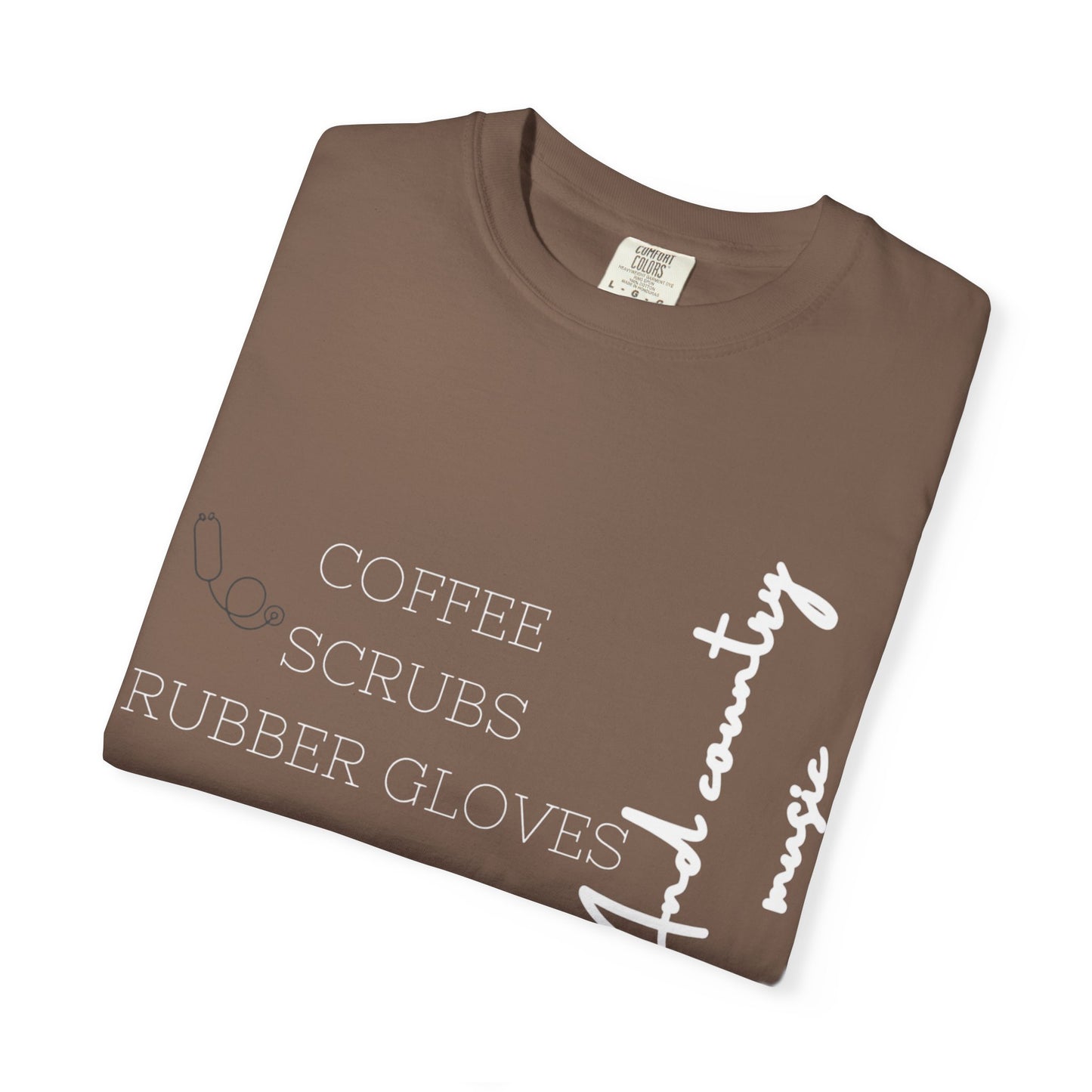 Coffee Scrubs Country Music T-shirt