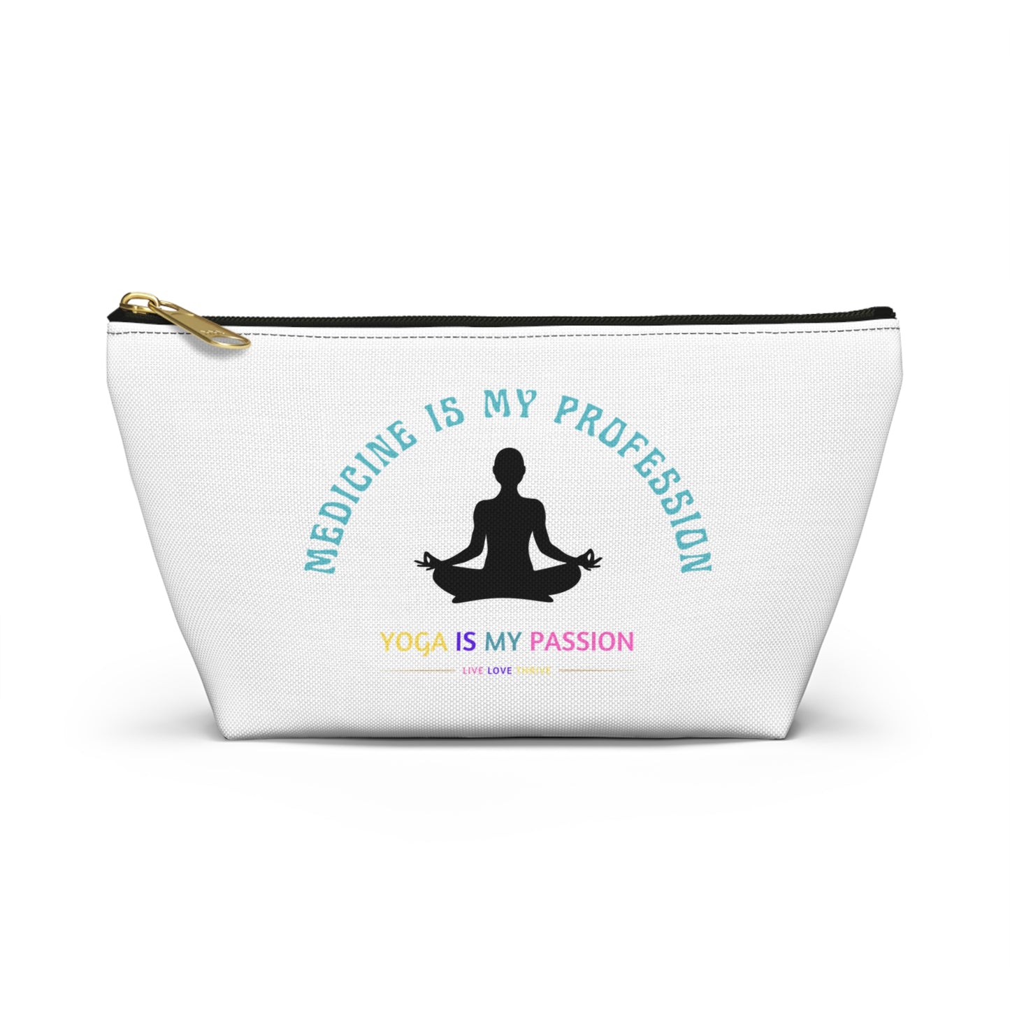 Yoga & Medicine Accessory Pouch - Perfect for Professionals, Yoga Lovers, Gifts, Travel, Organization