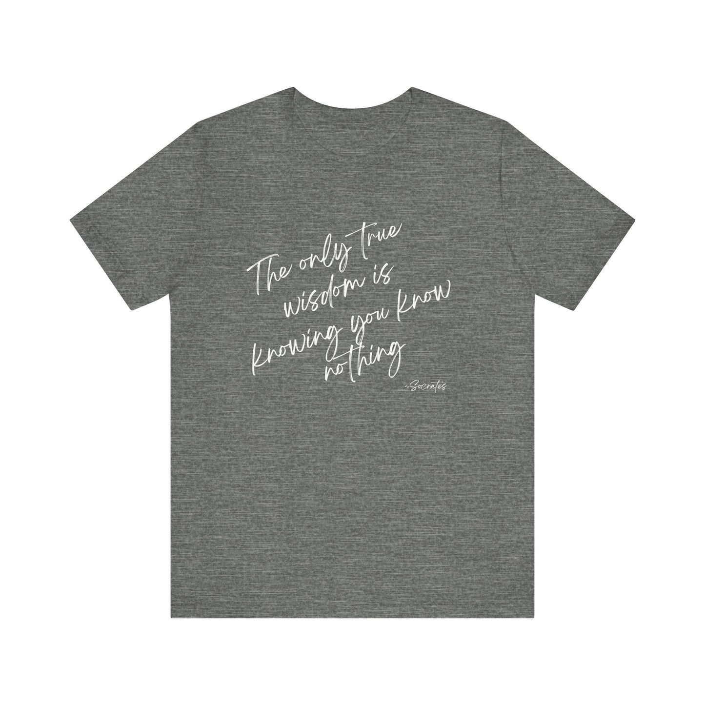 Wisdom Quote Unisex Tee