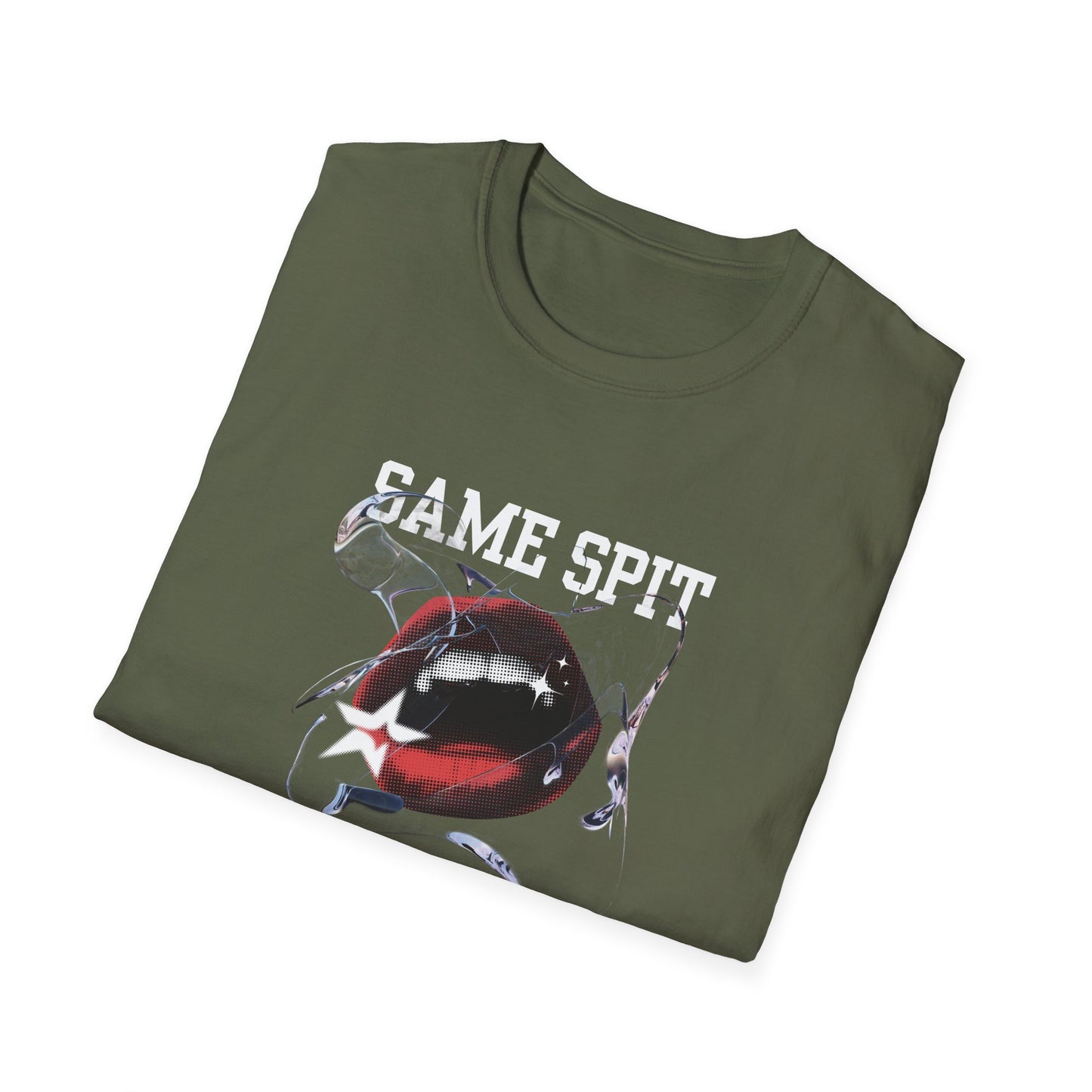 Dentist T-Shirt: Same Spit Different Day Unisex Softstyle