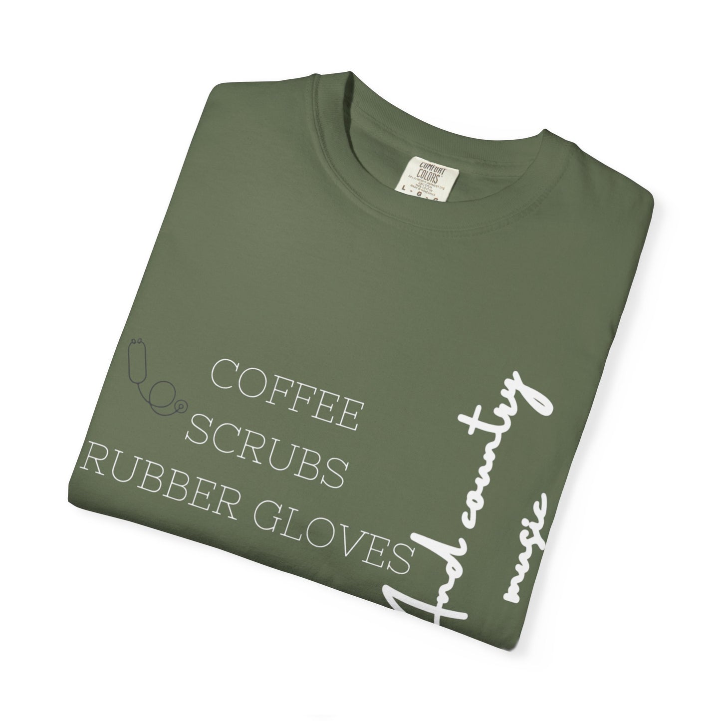 Coffee Scrubs Country Music T-shirt