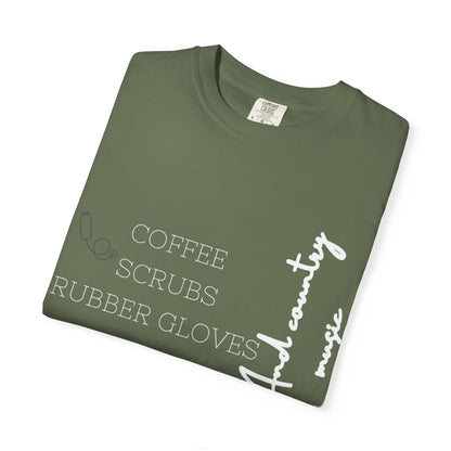 Coffee Scrubs Country Music T-shirt
