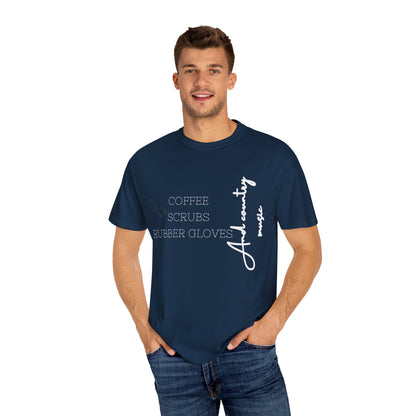Coffee Scrubs Country Music T-shirt