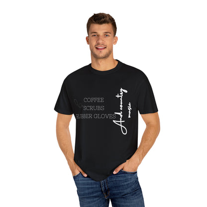 Coffee Scrubs Country Music T-shirt