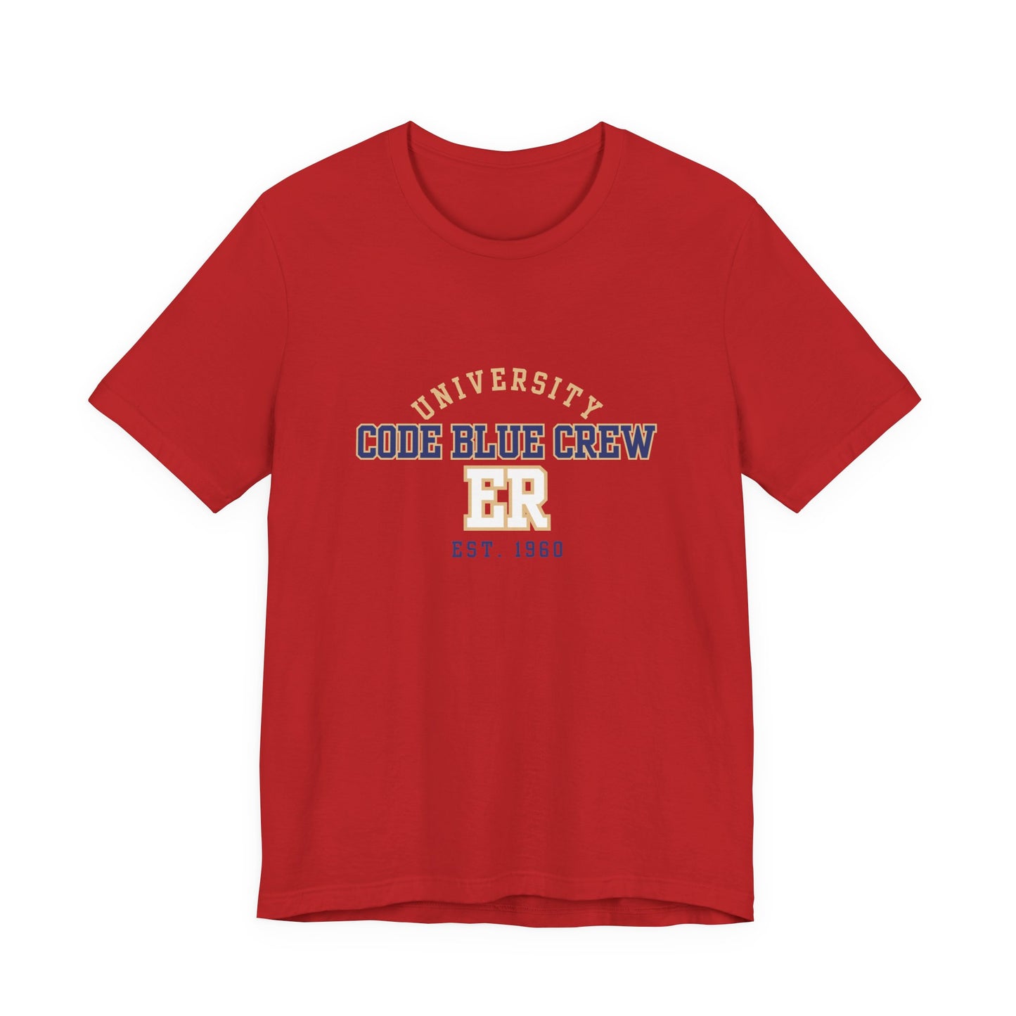 Medical Professional T-Shirt - Code Blue Crew for ER Physicians/Nurses