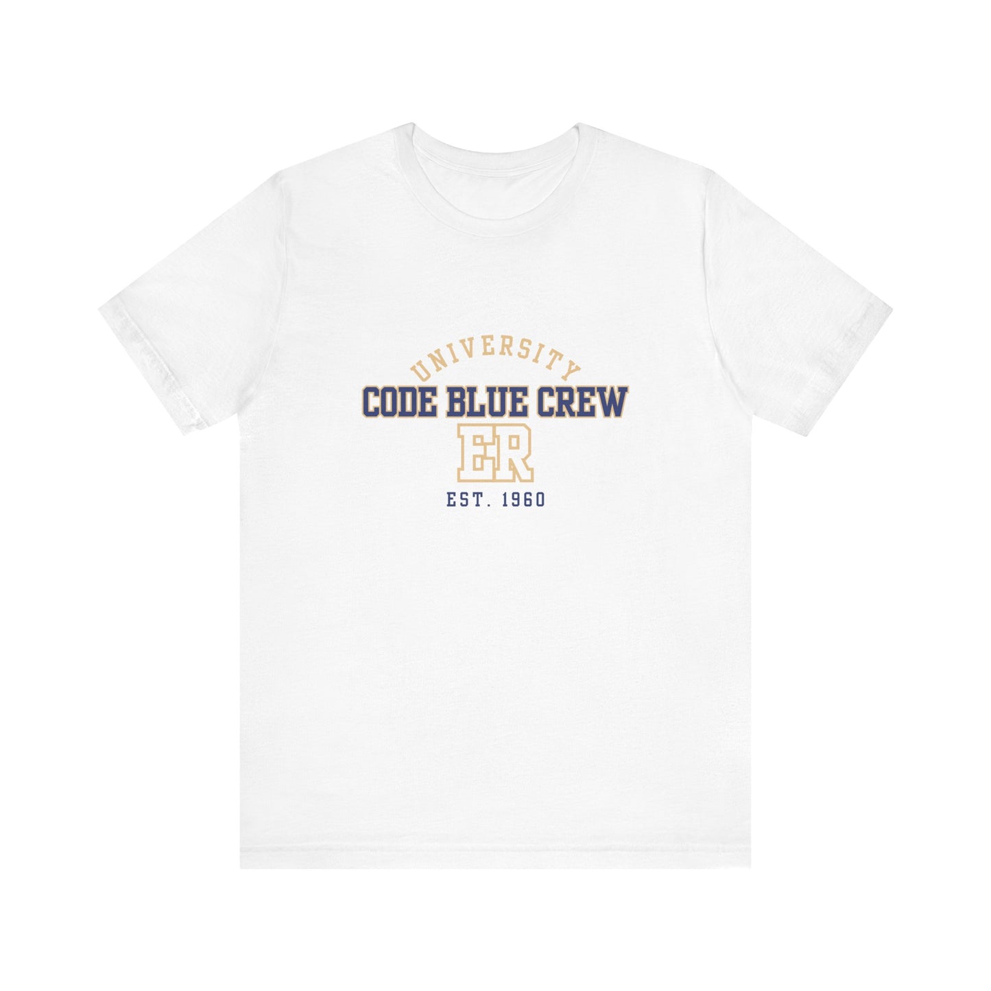 Medical Professional T-Shirt - Code Blue Crew for ER Physicians/Nurses