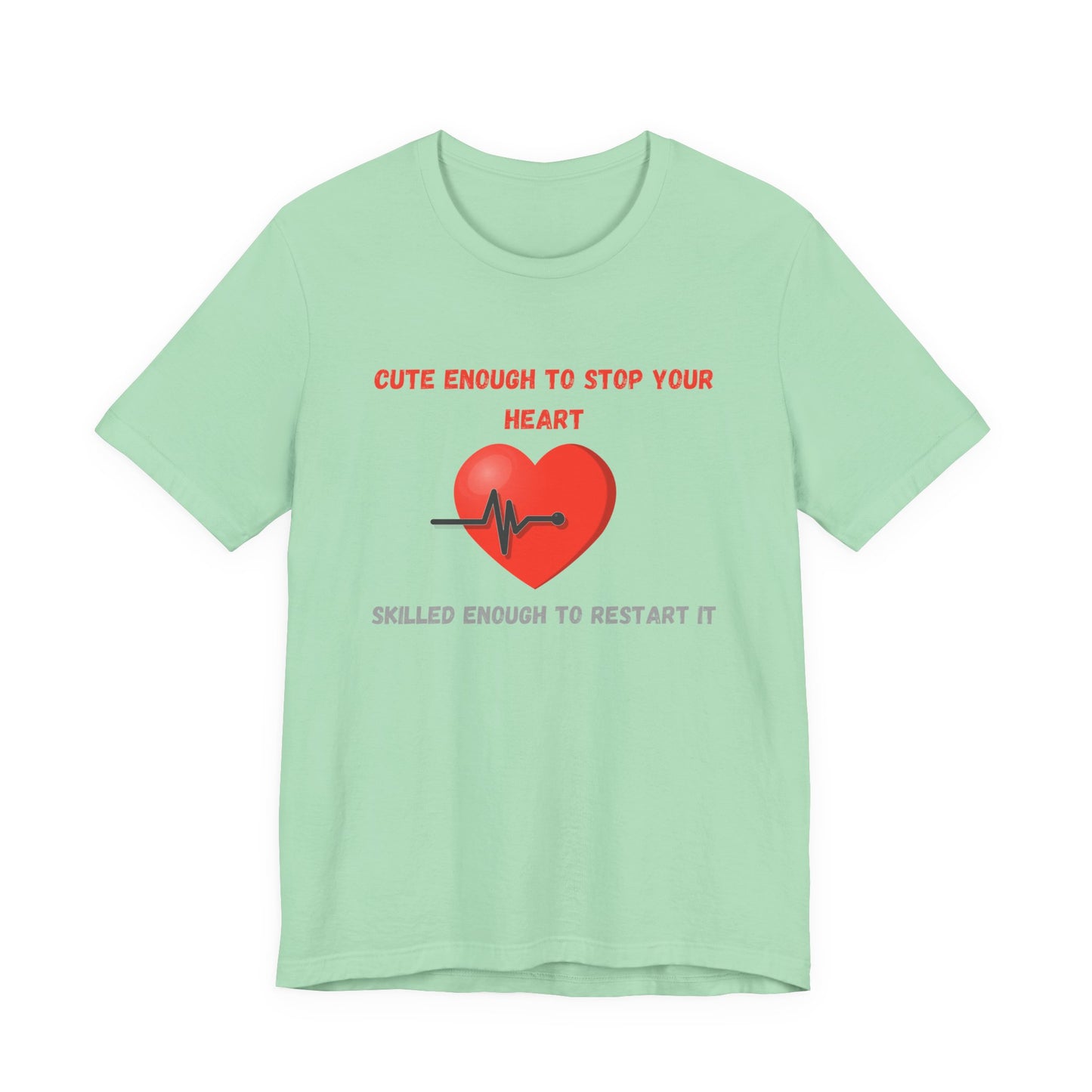 Cute Heart Restart Unisex Tee