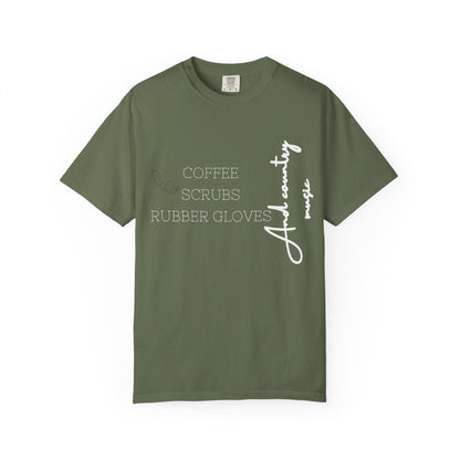 Coffee Scrubs Country Music T-shirt