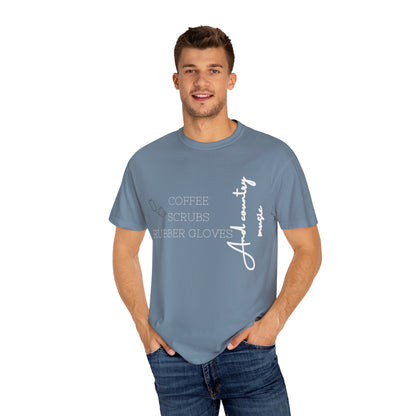 Coffee Scrubs Country Music T-shirt