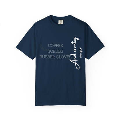 Coffee Scrubs Country Music T-shirt