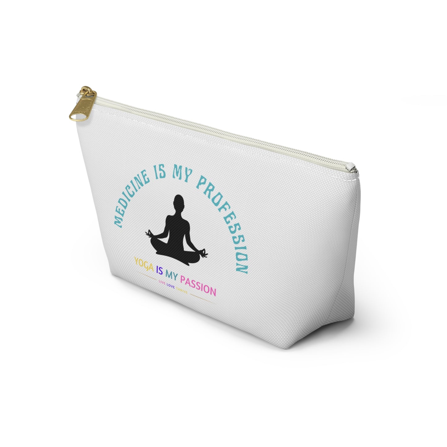 Yoga & Medicine Accessory Pouch - Perfect for Professionals, Yoga Lovers, Gifts, Travel, Organization