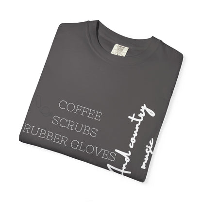 Coffee Scrubs Country Music T-shirt
